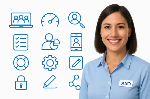 AXO CRM feature overview