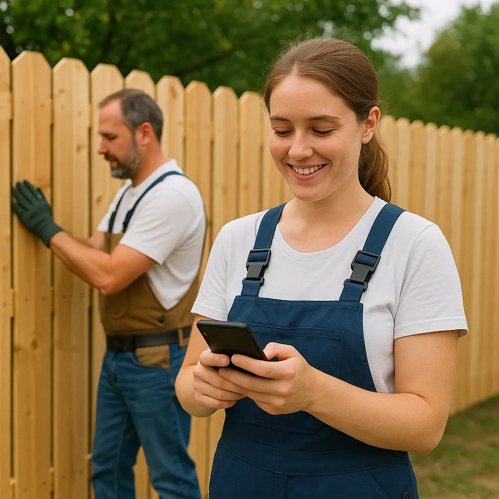 CRM for fence construction and fencing contractors tracking customers, estimates and installation schedules