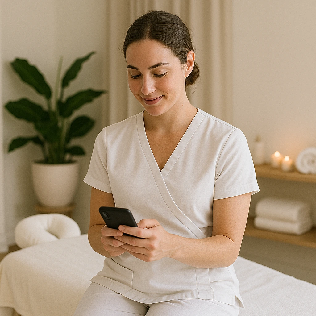 CRM for massage therapy and mobile massage tracking clients, intake forms and session history